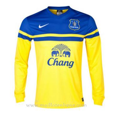 Maillot Everton Manche Longue Exterieur 2013-2014